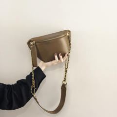 Elegant good quality PU leather funny pack waist bag