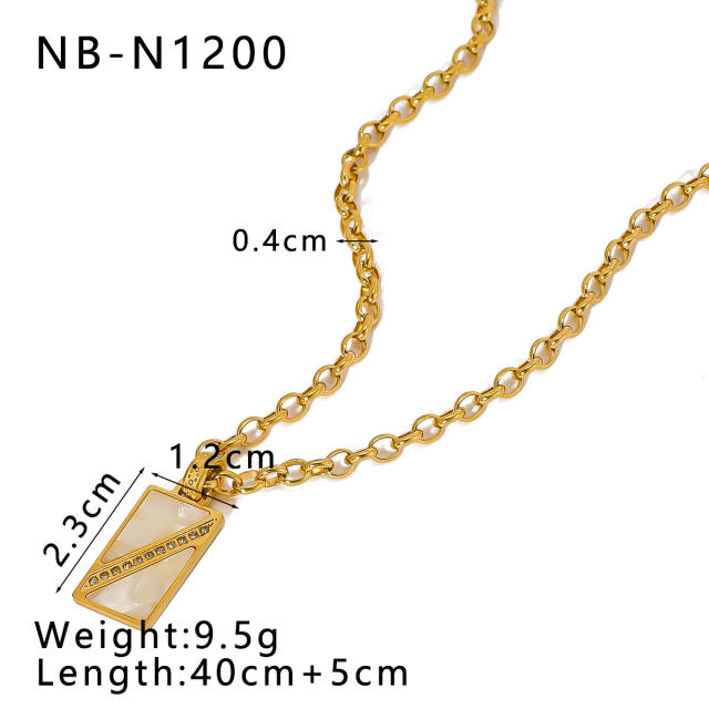 Dainty rose flower evil eye pendant stainless steel necklace collection