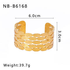 18KG wide design stainless steel cuff bangle chunky bangle
