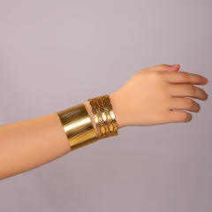 18KG wide design stainless steel cuff bangle chunky bangle