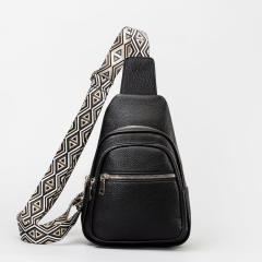 Good quality PU leather sling bag