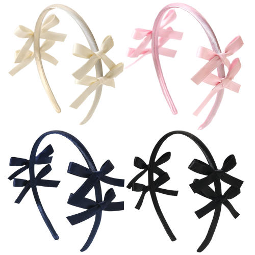 Hot sale ribbon bow headband for kids