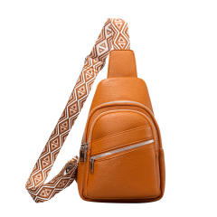Good quality PU leather sling bag