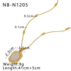 Dainty rose flower evil eye pendant stainless steel necklace collection