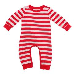 Hot sale green red color santa claus christmas pajamas family outfits
