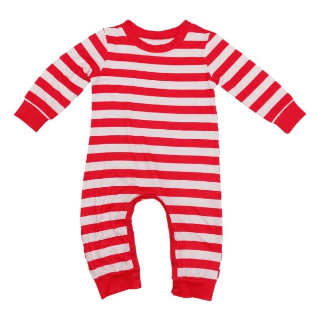 Hot sale green red color santa claus christmas pajamas family outfits