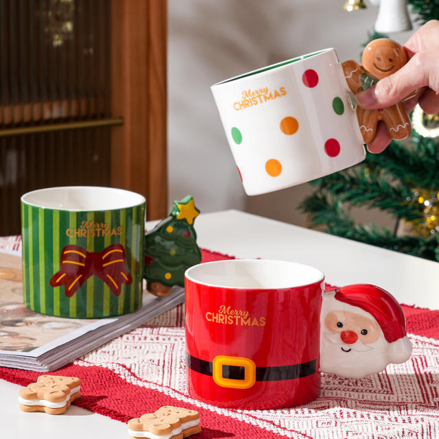 Christmas gift milk coffee mugs