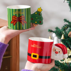 Christmas gift milk coffee mugs