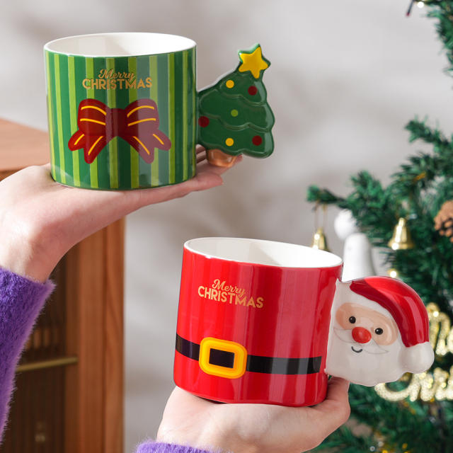 Christmas gift milk coffee mugs