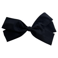 Oversized bow fashion show model same design french barrette hair clips