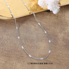 Super shiny diamond star stainless steel necklace bracelet set