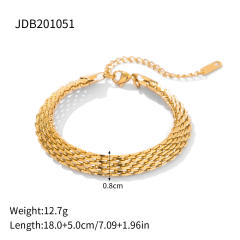18KG chunky stainless steel bangle bracelet collection