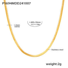 Dainty diamond clover stainless steel necklace bracelet set