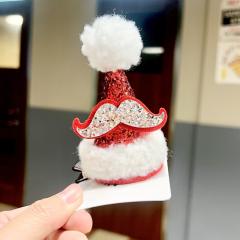 2024 sweet christmas decoration hair clips for adult kids