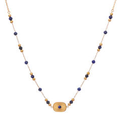 Boho hot sale colorful natural stone bead stainless steel necklace set