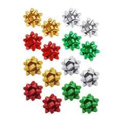 Creative christmas flower studs earrings