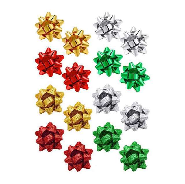 Creative christmas flower studs earrings