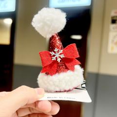 2024 sweet christmas decoration hair clips for adult kids