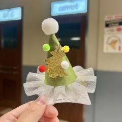 2024 sweet christmas decoration hair clips for adult kids