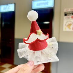 2024 sweet christmas decoration hair clips for adult kids