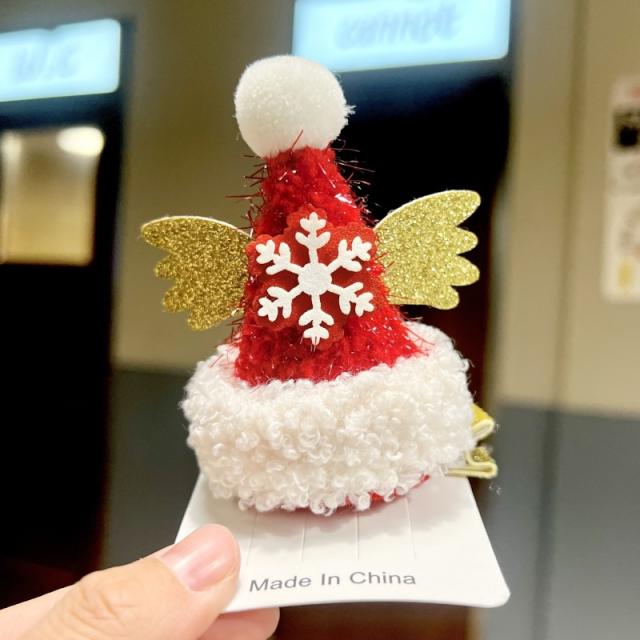 2024 sweet christmas decoration hair clips for adult kids