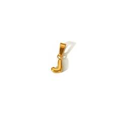 18KG mini bubble letter stainless steel charm