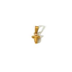18KG mini bubble letter stainless steel charm