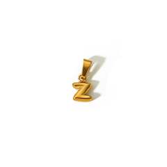 18KG mini bubble letter stainless steel charm