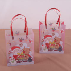 Christmas PP frosted design gift bag
