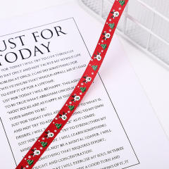 1cm 100 yards christmas ribbon gift packing strap