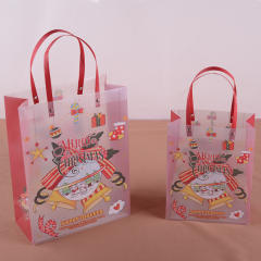 Christmas PP frosted design gift bag