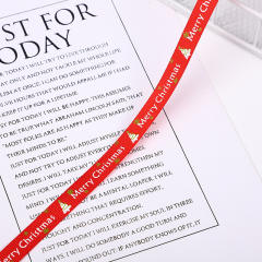 1cm 100 yards christmas ribbon gift packing strap