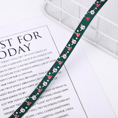 1cm 100 yards christmas ribbon gift packing strap