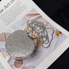 Mini acrylic diamond neat purse bag for women