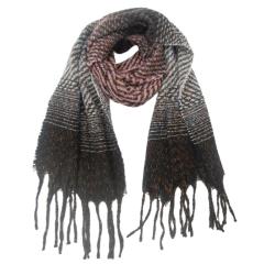 Occident fashion winter Gradient color long scarf