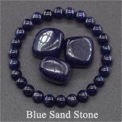 Hot sale natural stone beaded elastic bracelet