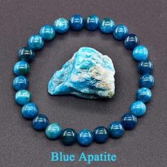 Hot sale natural stone beaded elastic bracelet