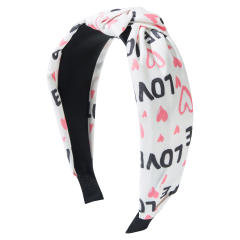 Romantic Valentine's Day knotted headband