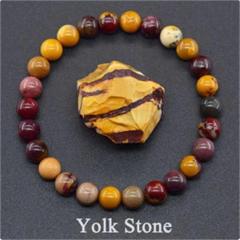 Hot sale natural stone beaded elastic bracelet