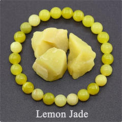 Hot sale natural stone beaded elastic bracelet