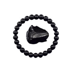 Hot sale natural stone beaded elastic bracelet