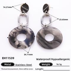 925 needle winter autumn design copper flower ball bead earrings collection