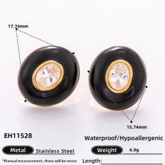 925 needle winter autumn design copper flower ball bead earrings collection