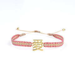 Handmade natural design braid bracelet collection boho bracelet