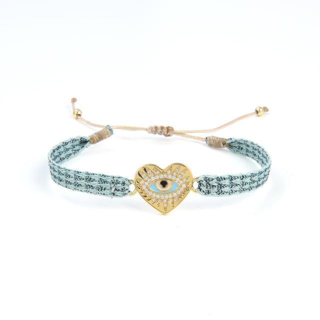 Handmade natural design braid bracelet collection boho bracelet