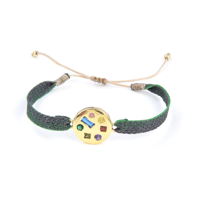 Handmade natural design braid bracelet collection boho bracelet