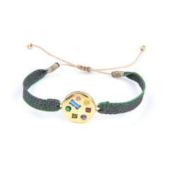 Handmade natural design braid bracelet collection boho bracelet
