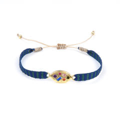 Handmade natural design braid bracelet collection boho bracelet