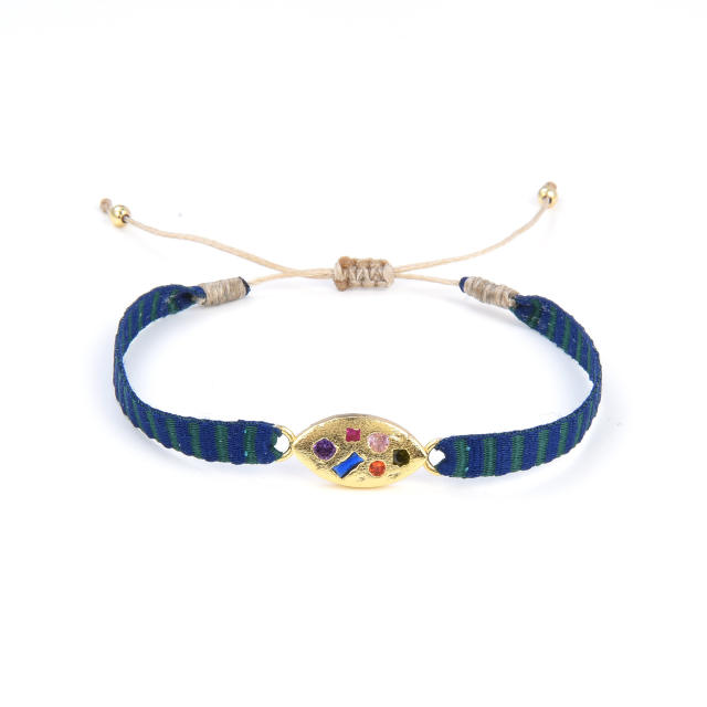 Handmade natural design braid bracelet collection boho bracelet