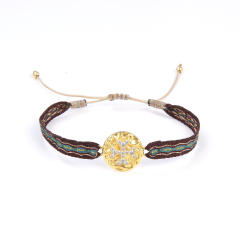 Handmade natural design braid bracelet collection boho bracelet